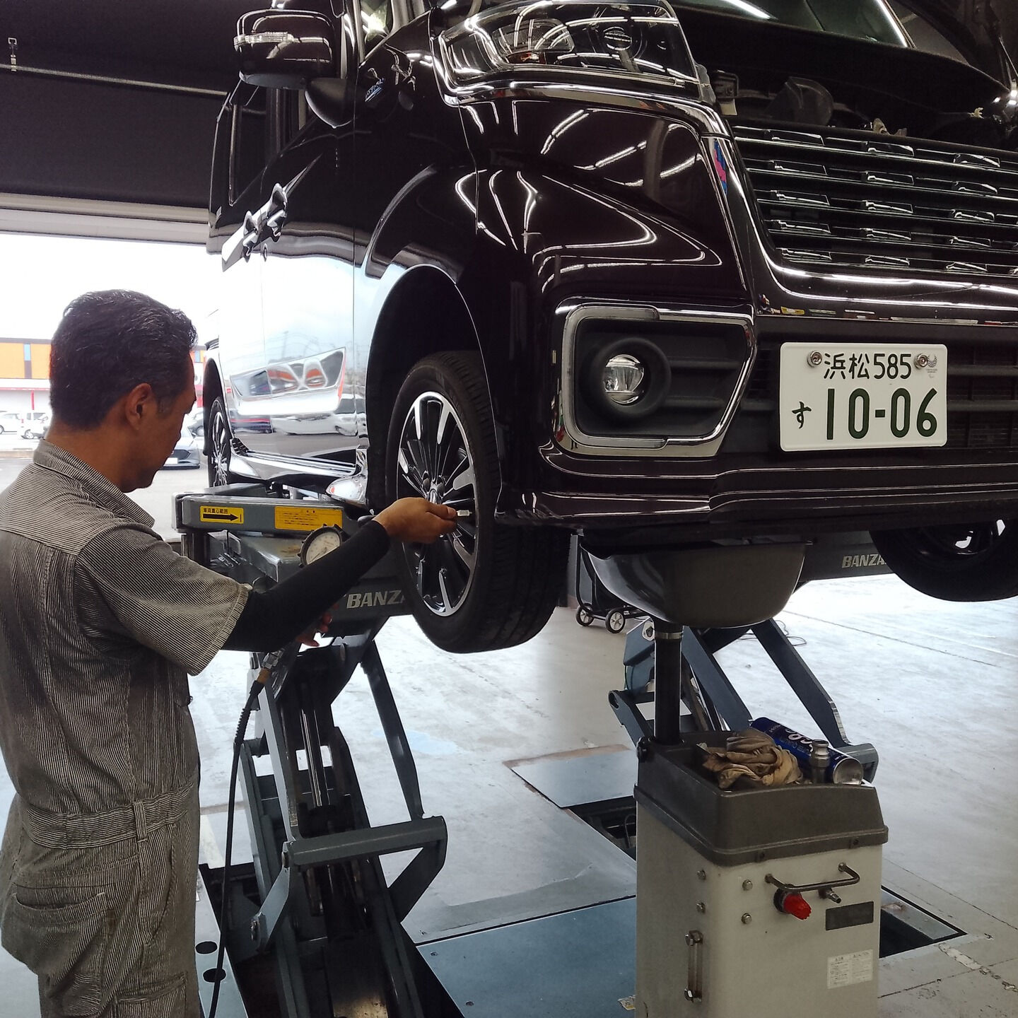今日も車のメンテナンスやってきました！🚗💨やっぱり愛車を長持